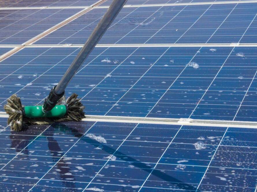 solar panel cleaning in fresno, ca